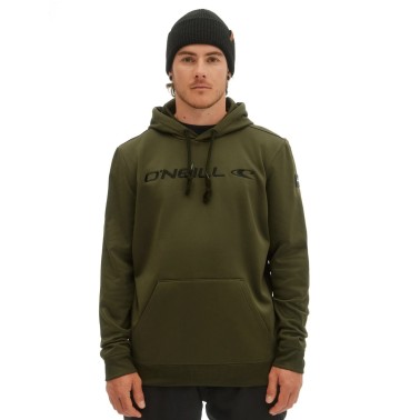 Ανδρική Μπλούζα Φούτερ O'NEILL RUTILE  HOODED FLEECE Χακί N2350003-16028