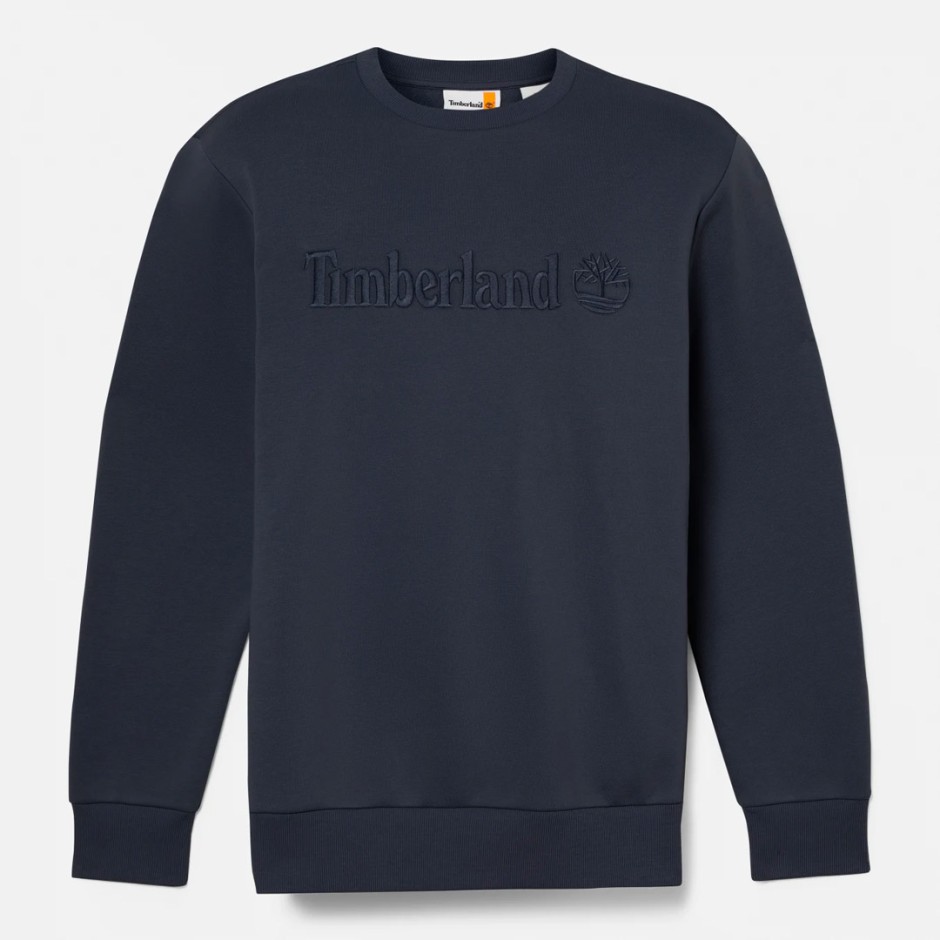 Ανδρική Μακρυμάνικη Μπλούζα Μπλε - Timberland Hampton