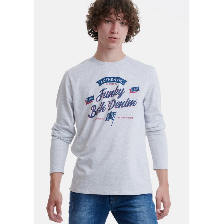 FUNKY BUDDHA FBM00101907-LT GREY MEL ΓΚΡΙ