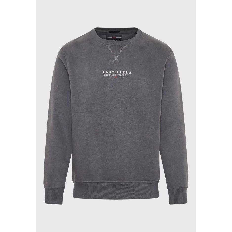 FUNKY BUDDHA FBM010-010-06-DK GREY Ανθρακί