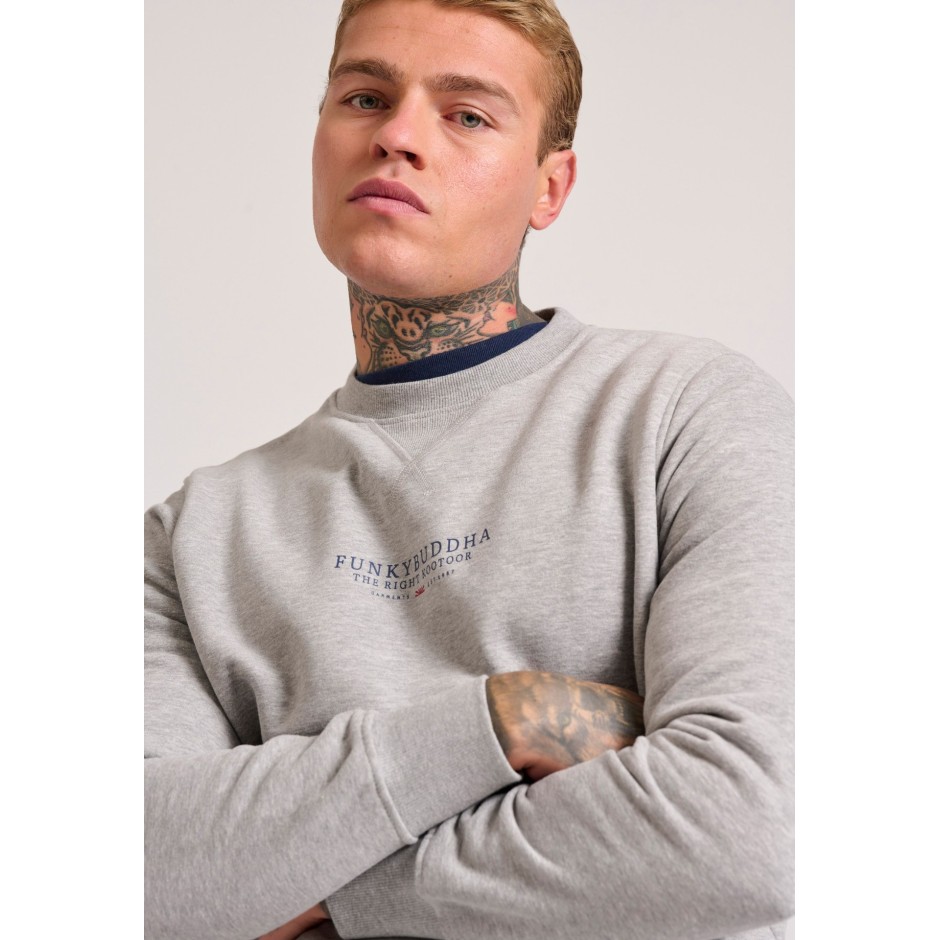 FUNKY BUDDHA FBM010-010-06-LT GREY MEL Γκρί