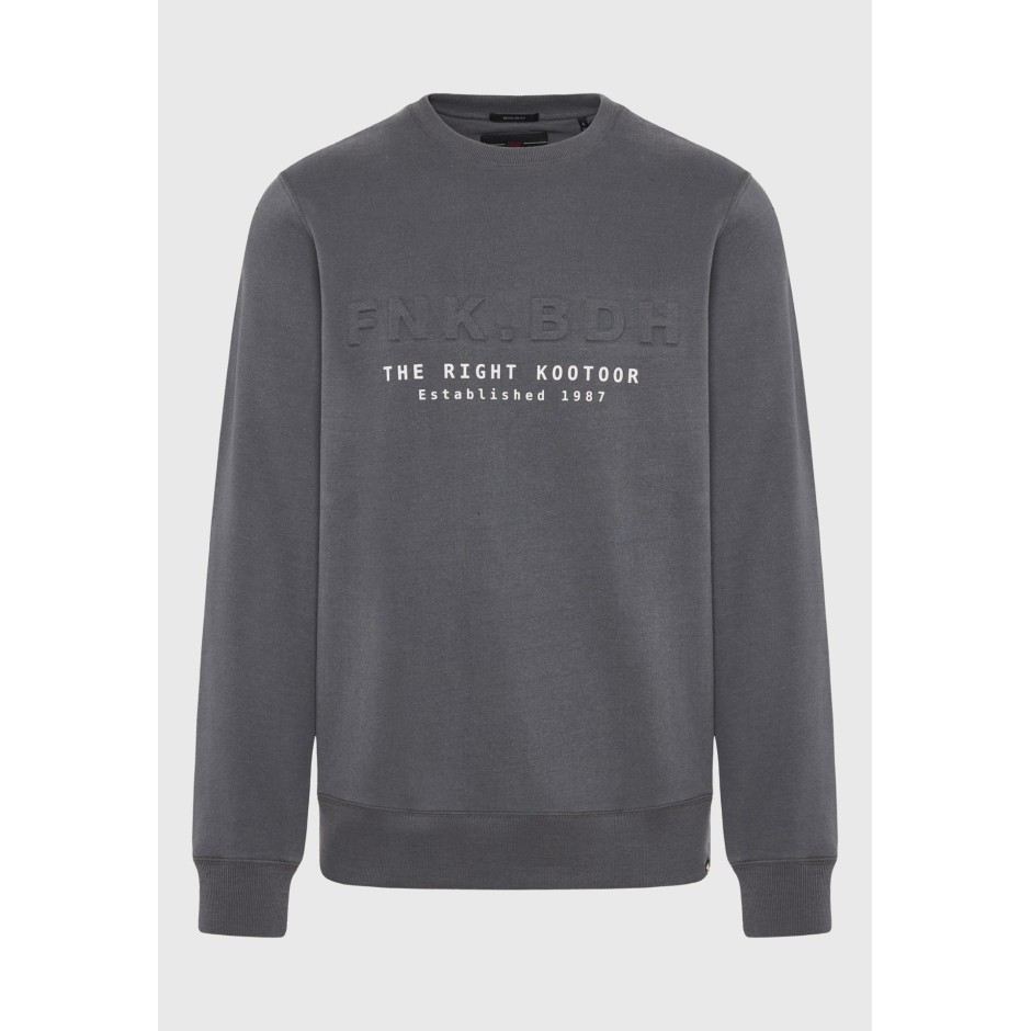 FUNKY BUDDHA FBM010-017-06-DK GREY Ανθρακί
