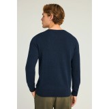 FUNKY BUDDHA FBM012-001-09-NAVY MEL Μπλέ Εικόνα 0
