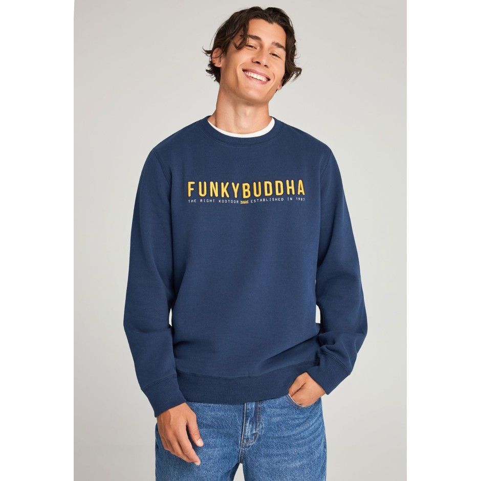 FUNKY BUDDHA FBM012-004-06-NAVY Μπλέ