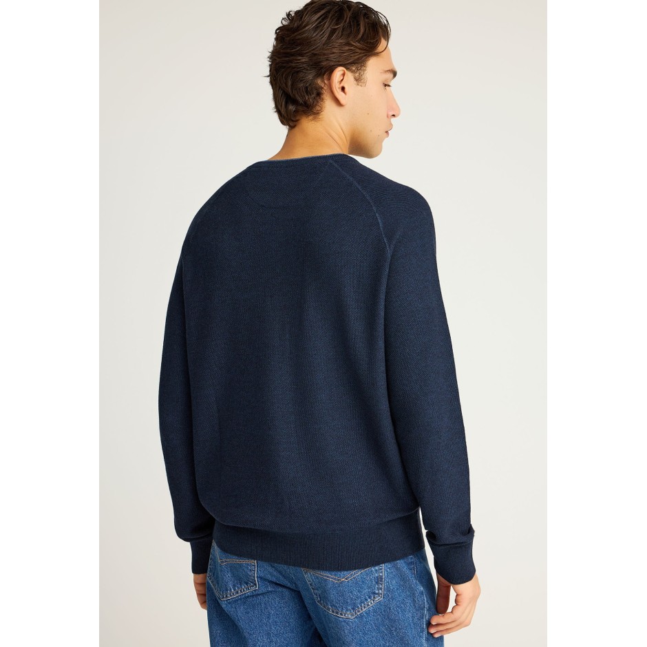 FUNKY BUDDHA FBM012-054-09-NAVY MEL Μπλέ