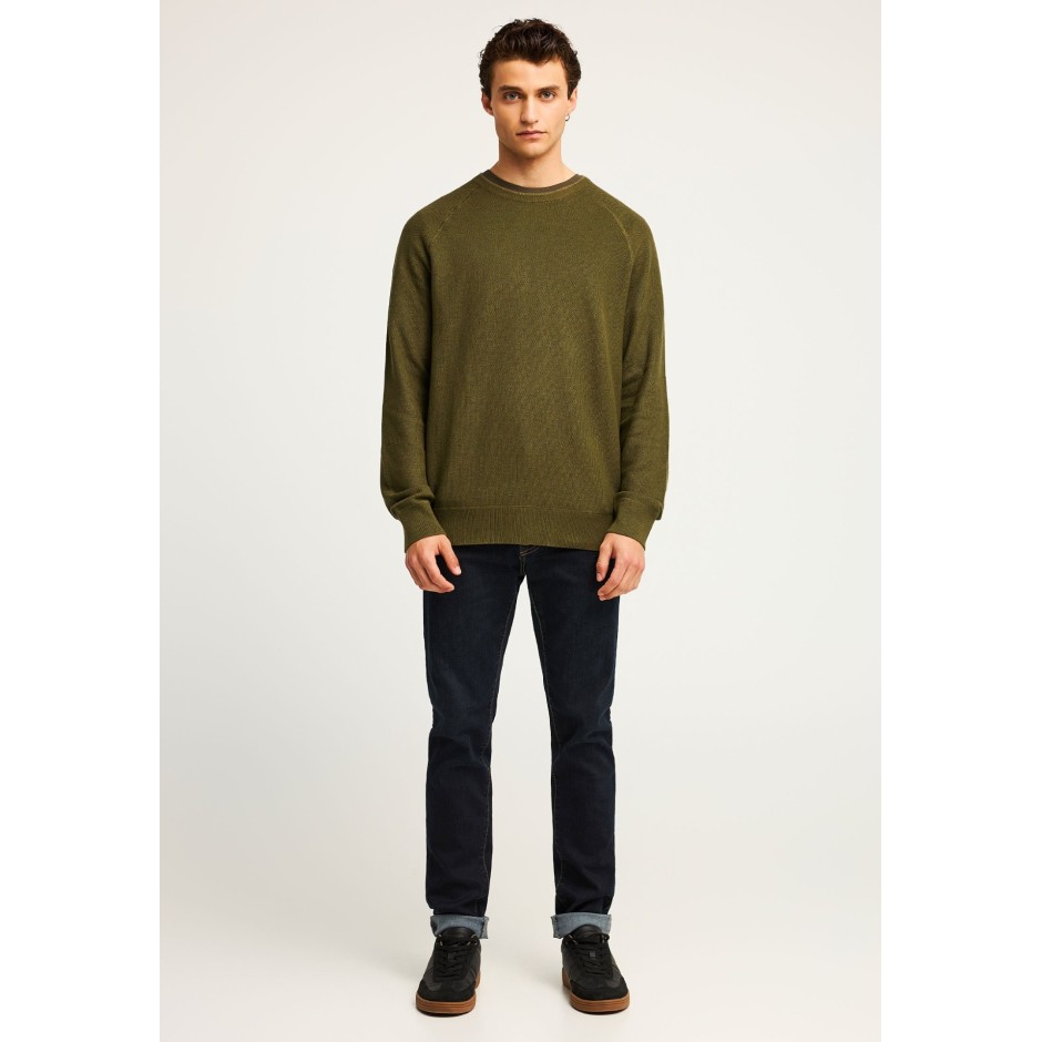 FUNKY BUDDHA FBM012-054-09-DUSTY OLIVE MEL ΛΑΔΙ