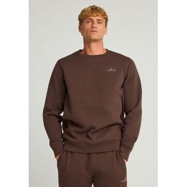 Ανδρική Μακρυμάνικη Μπλούζα Καφέ - Funky Buddha The Essentials