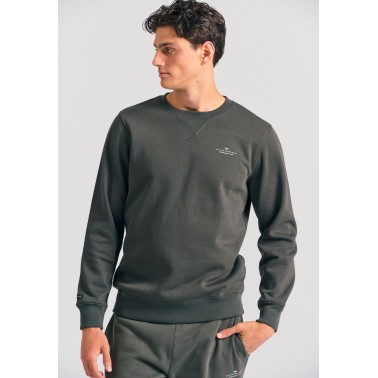 Ανδρική Μακρυμάνικη Μπλούζα Κυπαρισσί - Funky Buddha The Essentials