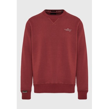 Ανδρική Μακρυμάνικη Μπλούζα Μπορντό - Funky Buddha The Essentials