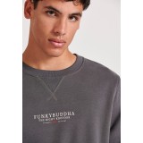 FUNKY BUDDHA FBM010-010-06-DK GREY Ανθρακί Εικόνα 