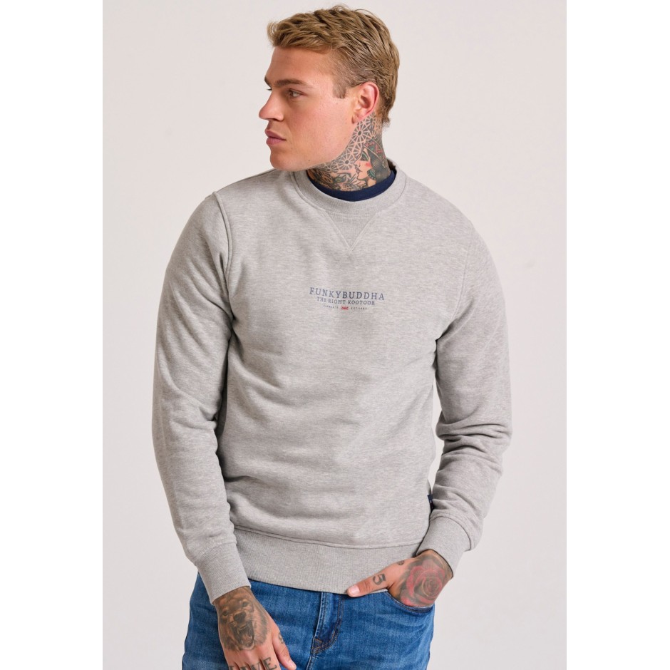 FUNKY BUDDHA FBM010-010-06-LT GREY MEL Γκρί