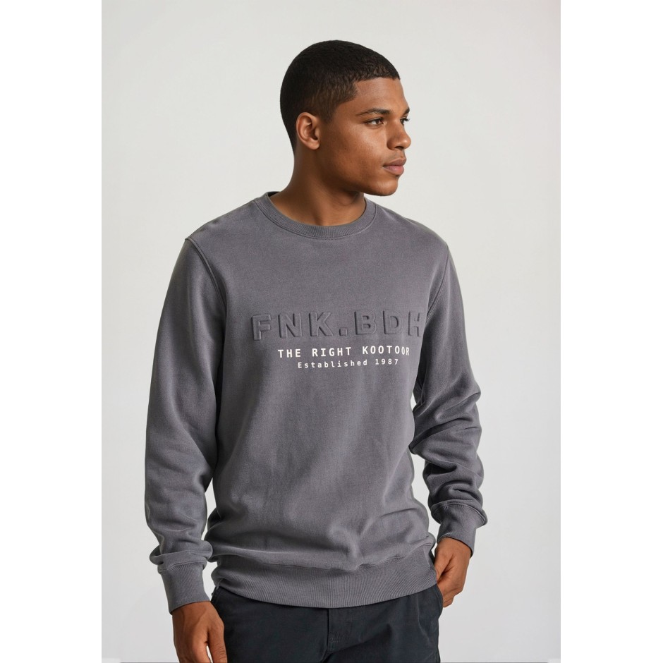 FUNKY BUDDHA FBM010-017-06-DK GREY Ανθρακί