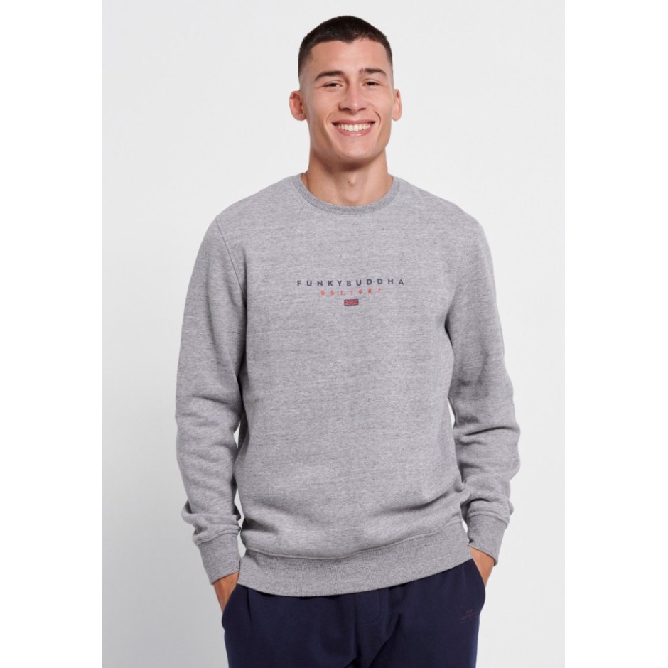 FUNKY BUDDHA FBMS006-019-06-GREY MEL Γκρί