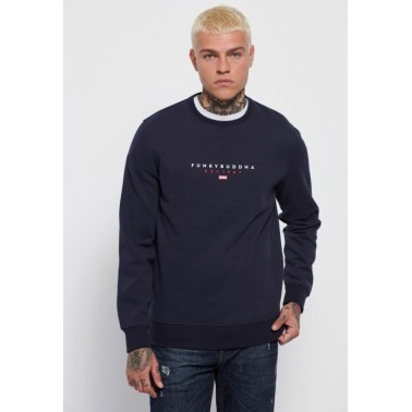 FUNKY BUDDHA FBMS006-019-06-NAVY Μπλε