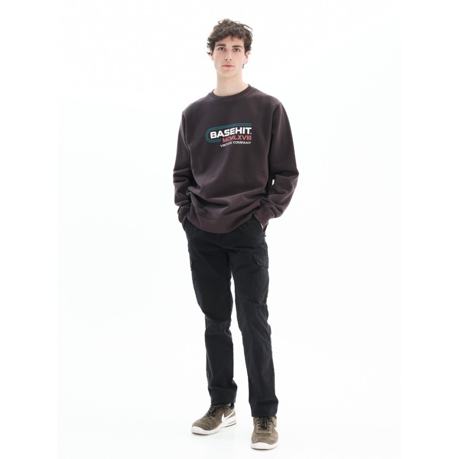 BASEHIT 222.BM20.18-OFF BLACK Black