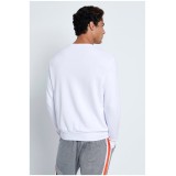 Ανδρική Μακρυμάνικη Μπλούζα BODYTALK Λευκό 1212-952226-00200  Εικόνα 0