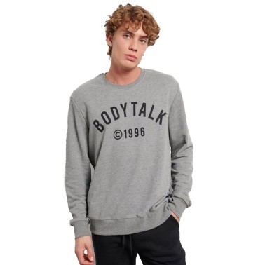 Ανδρική Μακρυμάνικη Μπλούζα BODYTALK Γκρί 1222-951126-54680 