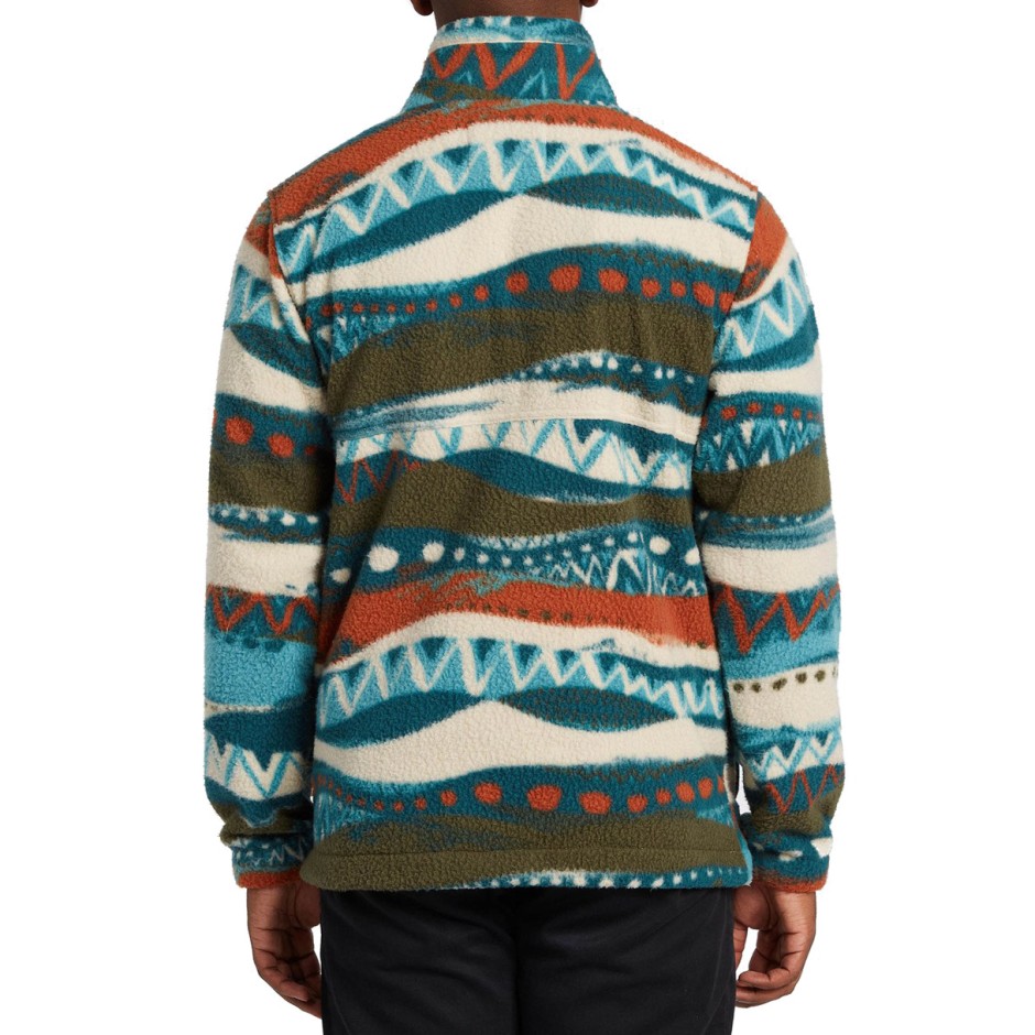 BILLABONG BOUNDARY MOCK NECK U1FL35BIF0-162 Πολύχρωμο