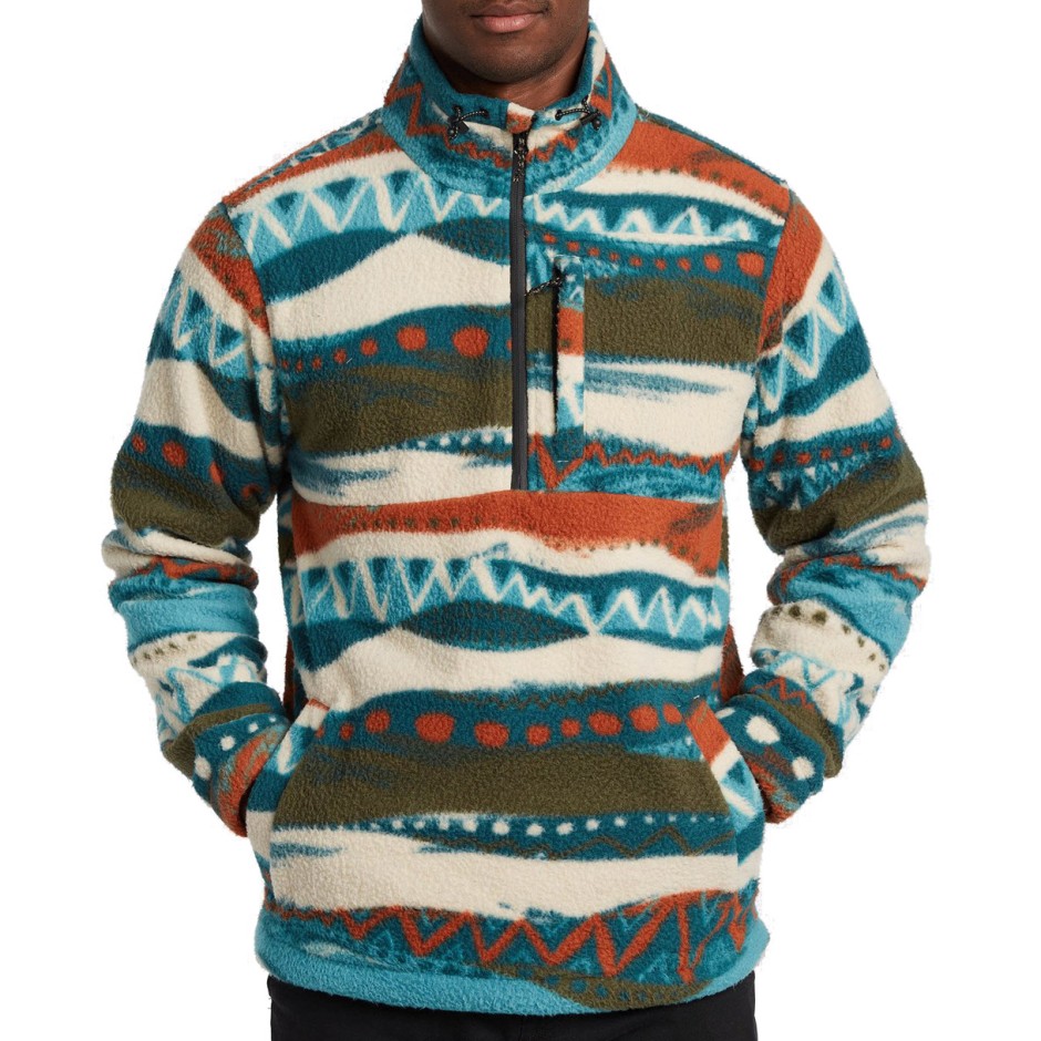 BILLABONG BOUNDARY MOCK NECK U1FL35BIF0-162 Πολύχρωμο