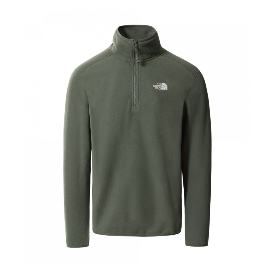 THE NORTH FACE M 100 GLACIER 1/4 ZIP NF0A5IHPNYC-NYC Χακί