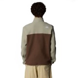 THE NORTH FACE M YUMIORI 1/4 ZIP NF0A883S9AI-9AI Brown Image 0