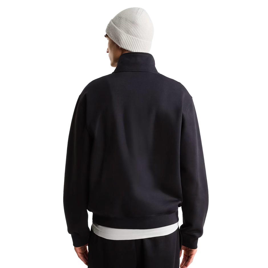 Men's Sweatshirt Black - The North Face Essential Simple Dome Relaxed 1/4 Zip