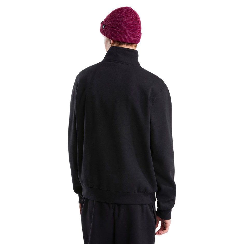 Ανδρική Μακρυμάνικη Μπλούζα Μαύρη - The North Face Evolution Simple Dome Regular 1/4 Zip
