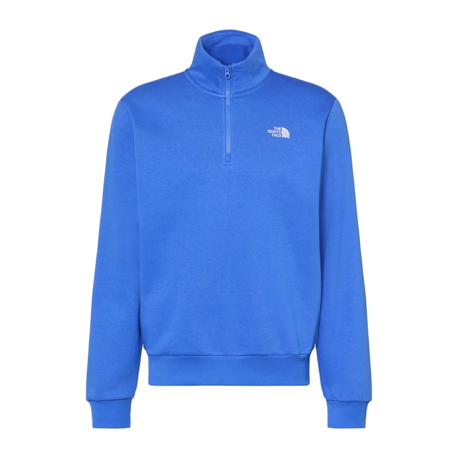 Men's Sweatshirt Royal Blue - The North Face Evolution Simple Dome Regular 1/4 Zip