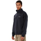 EMERSON MEN'S HALF ZIP SWEAT 262.EM20.300-DUSKY BLUE Μπλε Εικόνα 1
