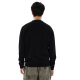 Men's Knitted Sweater Black - EMERSON  Image 0
