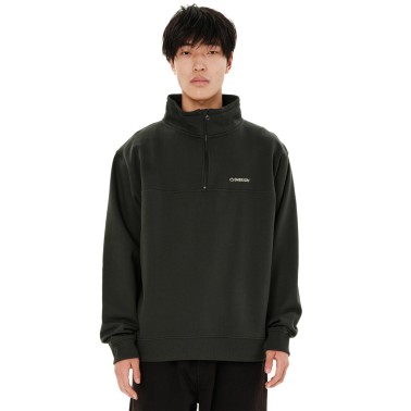 EMERSON MEN'S HALF ZIP SWEAT 262.EM20.300-FOREST GREEN ΚΥΠΑΡΙΣΣΙ