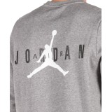 JORDAN JUMPMAN AIR FLEECE CREW AA1457-091 Grey Image 1