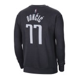 Jordan Dallas Mavericks Courtside Statement Edition Μπλε - Ανδρική Μακρυμάνικη Μπλούζα Μπάσκετ Εικόνα 0