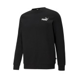 PUMA ESS SMALL LOGO CREW FL 586682-01 Black Image 1