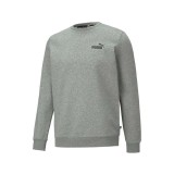 PUMA ESS SMALL LOGO CREW FL 586682-03 Grey Image 1