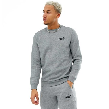 PUMA ESS SMALL LOGO CREW FL 586682-03 Grey
