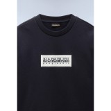 Ανδρική Μακρυμάνικη Μπλούζα Μαύρη - Napapijri B-Box Logo Εικόνα 2