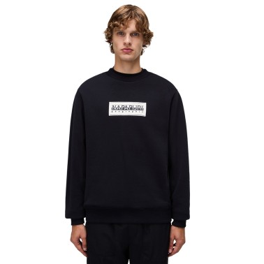 Ανδρική Μακρυμάνικη Μπλούζα Μαύρη - Napapijri B-Box Logo