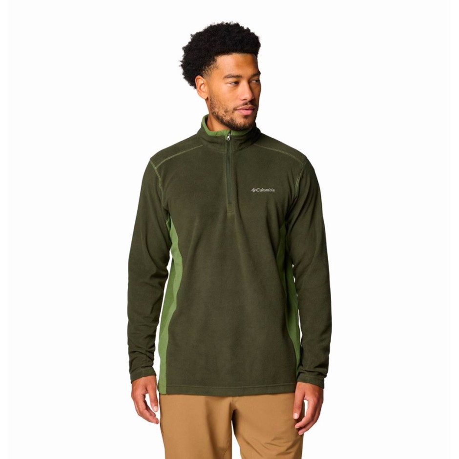 COLUMBIA KLAMATH RANGE II HALF ZIP EM6503-366 Κhaki