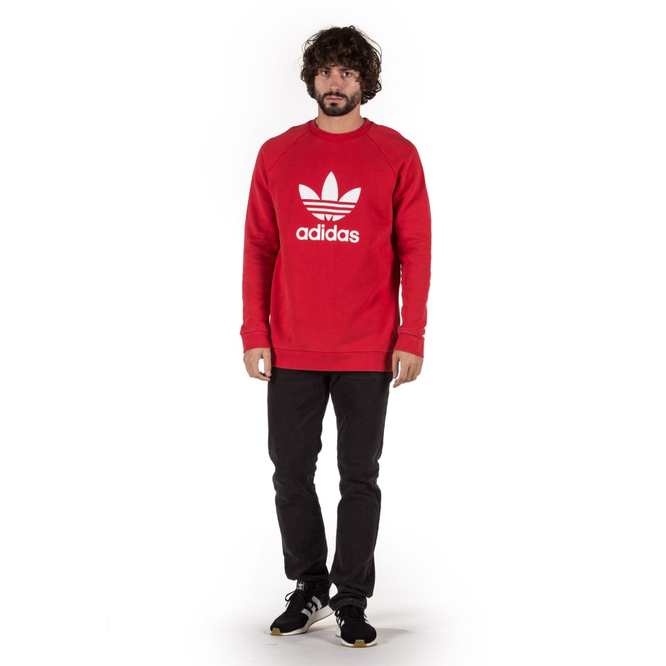 adidas Originals TREFOIL CREW DH5826 Red