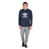 adidas Originals TREFOIL CREW ED5948 Μπλε Εικόνα 2
