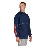 adidas Originals OUTLINE CRW FLC FM3918 Blue Image 1