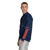 adidas Originals OUTLINE CRW FLC FM3918 Blue Image 2
