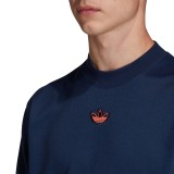 adidas Originals OUTLINE CRW FLC FM3918 Blue Image 4