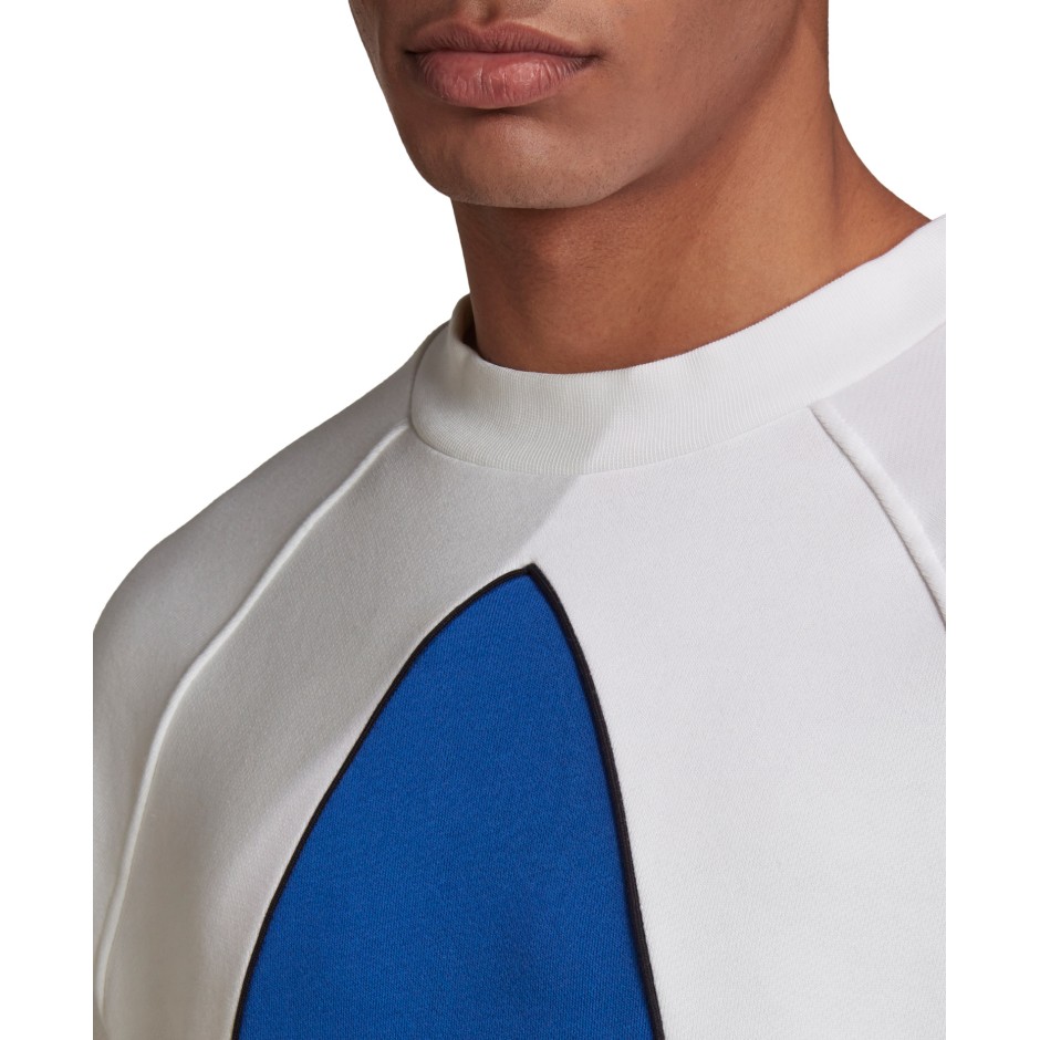 adidas Originals BIG TREFOIL OUTLINE CREW SWEATSHIRT GE0814 Colorful