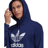 adidas Originals ADICOLOR CLASSICS TREFOIL HOODIE H06664 Blue Image 1
