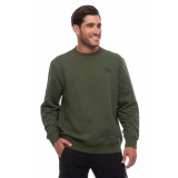 BE:NATION LOGO CREW NECK 06302308-13B Κhaki Image 3