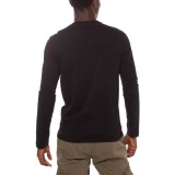 Ανδρική Μακρυμάνικη Μπλούζα Μαύρη - Superdry Essentials Logo Εικόνα 0