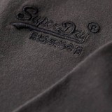 Ανδρική Μακρυμάνικη Μπλούζα Μαύρη - Superdry Essentials Logo Εικόνα 1