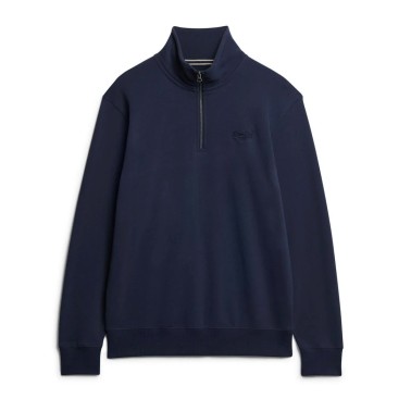 SUPERDRY D2 OVIN ESSENTIAL LOGO HENLEY M2013750A-JUA Blue